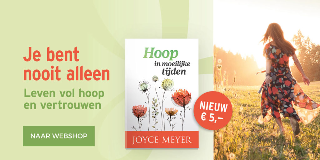 Hoop in moeilijke tijden nieuw boek van Joyce Meyer