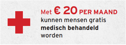20 Euro per maand Medische Missies Hand of Hope