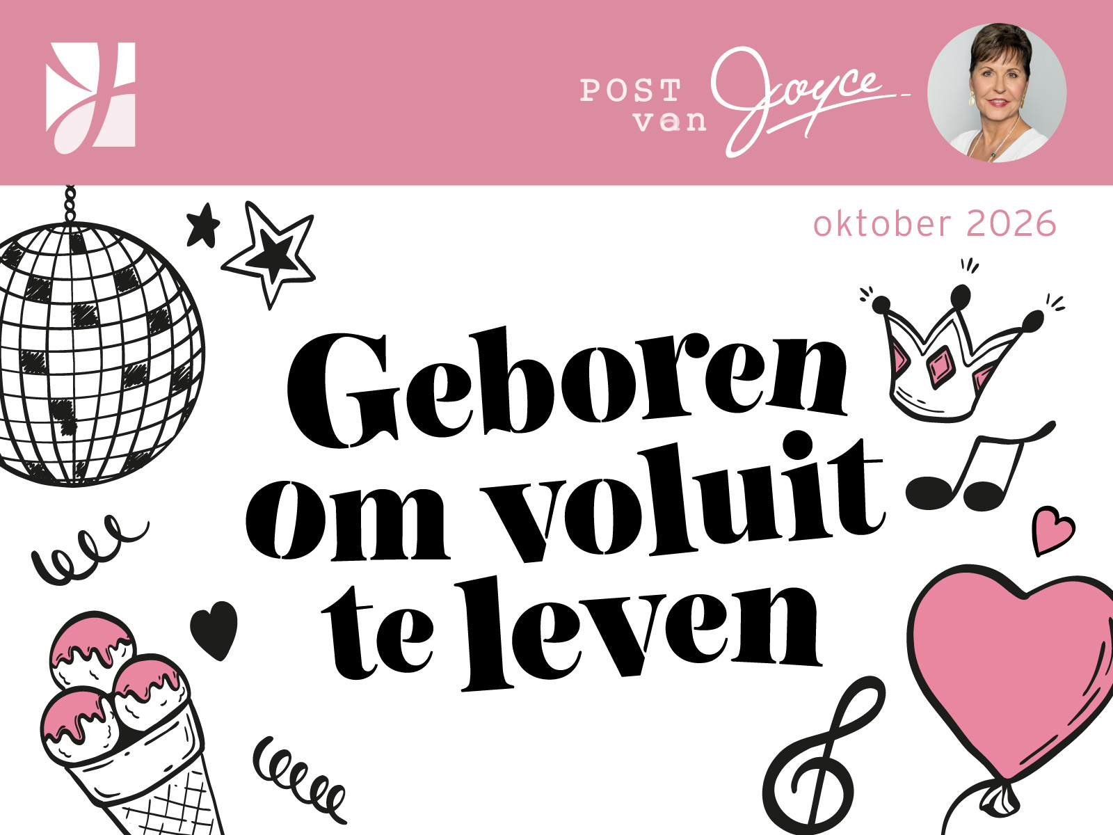 Joyce Meyer NL Newsletter Oktober 2026